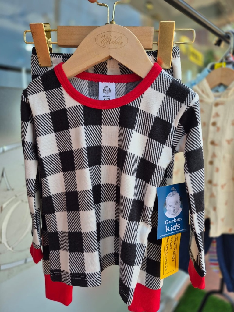 Gerber Kids: White & Black prints Sleepsuits