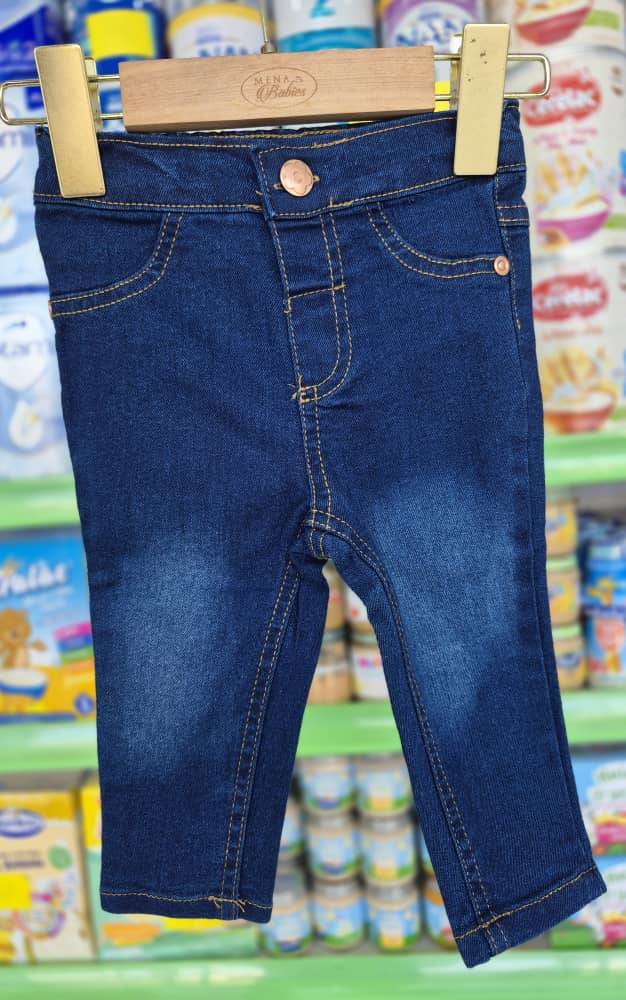 Cuddlesome Girls 2pcs Set Denim Trousers