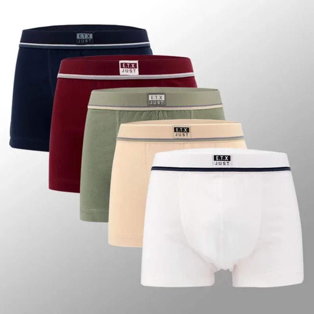  ETX JUST 5pcs Set Boxers 