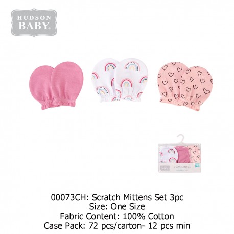 Baby Hudson Mittens Set Girls
