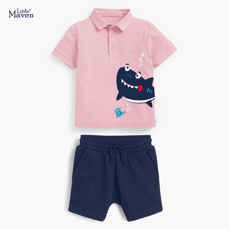 Boys 2 Pcs  Little Maven g set Outfit