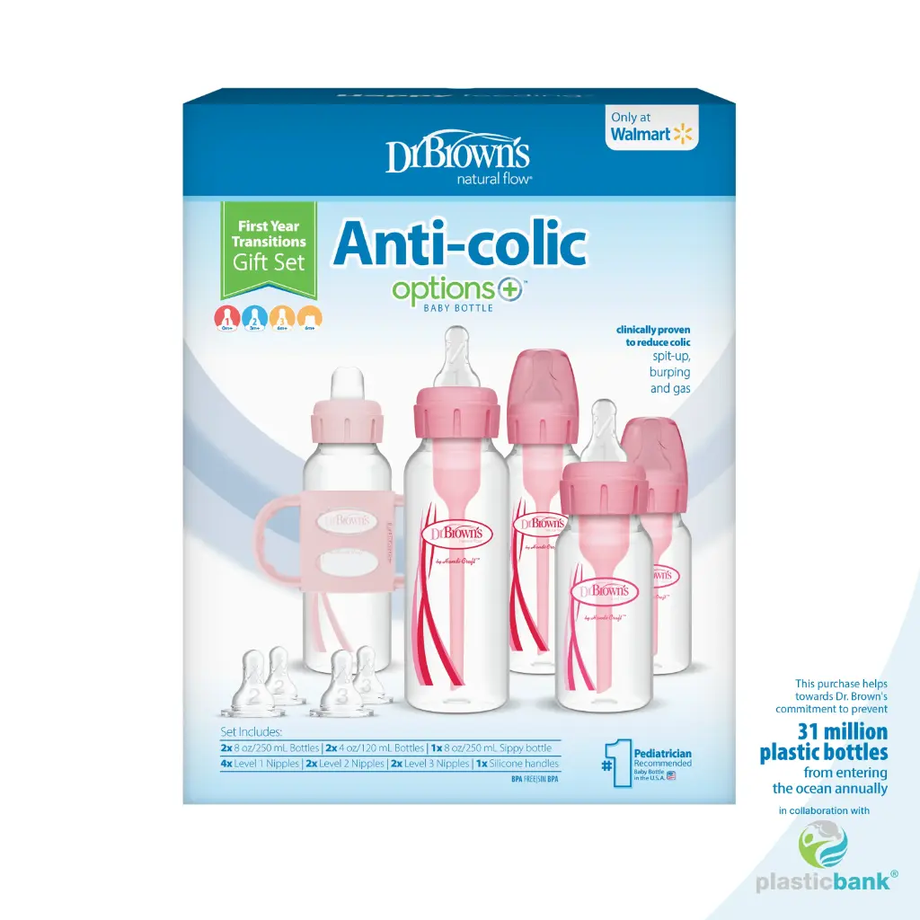 Dr Brown  options Anti-Colic  gift set