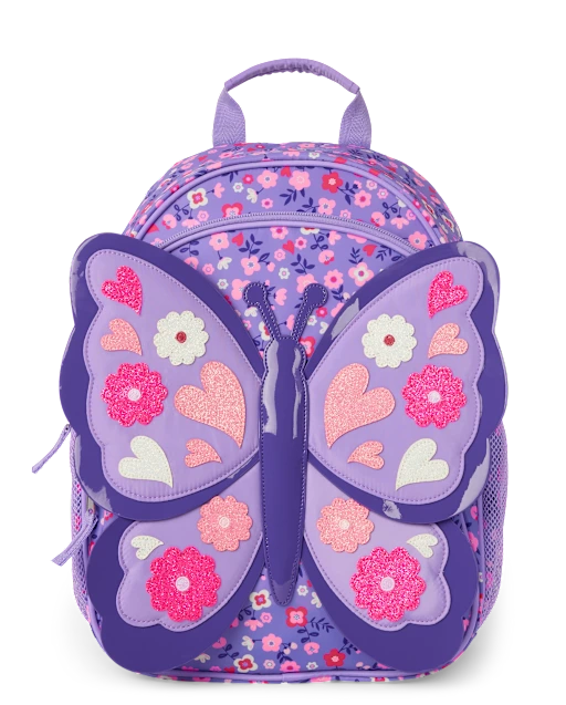 Girls Butterfly Back pack