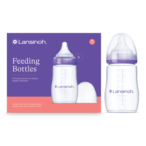 Lansinoh Feeding Bottles 3 set - 8oz