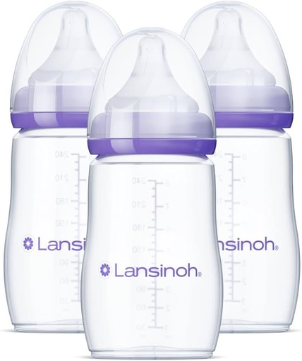 Lansinoh Feeding Bottles 3 set - 8oz