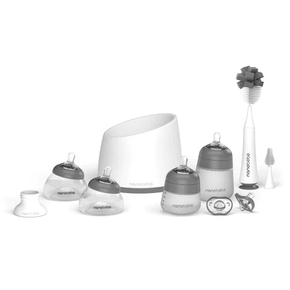 Nano Bebe Breast Milk Bottle complete set
