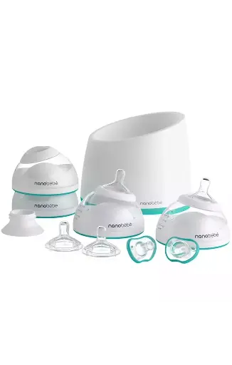Nano Bebe Breast Milk Bottle complete set