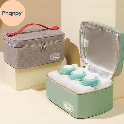 Phanpy insulated bag with 6 bottles
