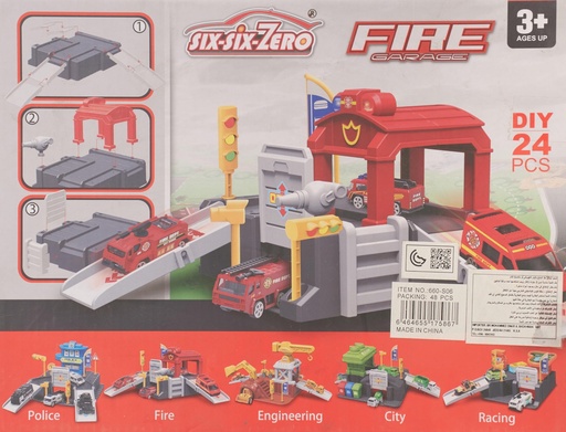 Rescue police/fire fighter  toy set