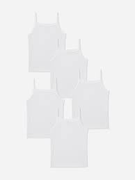 Primark girls 5 in1 singlets
