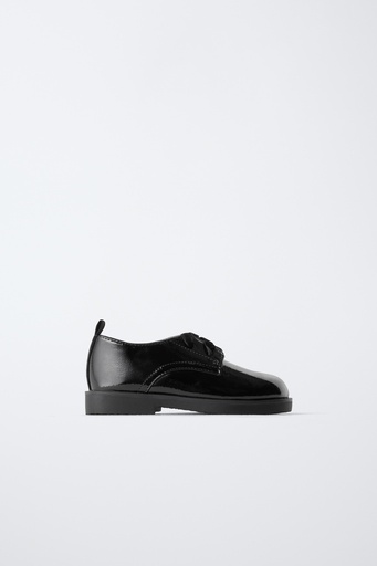 Zara Balck Chunky Derby Shoes 