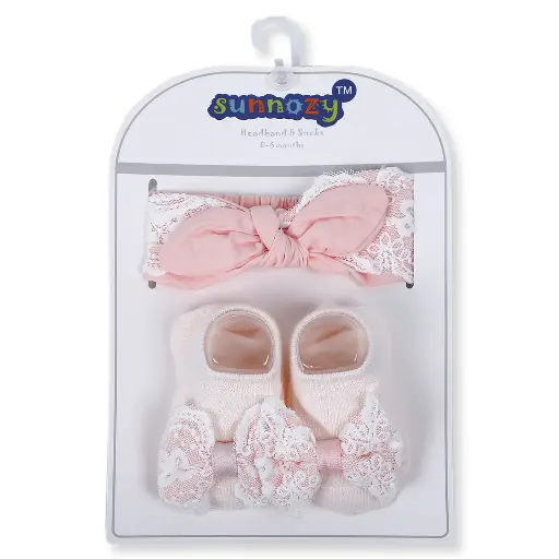 Baby Head Band and Bib