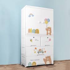 Baby wardrobe with bunny