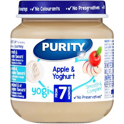 Purity  Aplple and Yoghurt