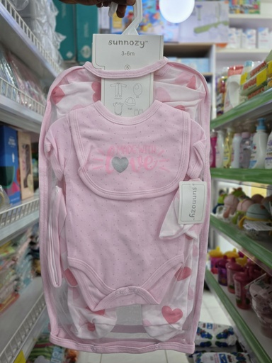 Sunnozy 5/6pcs Set Sleepwear