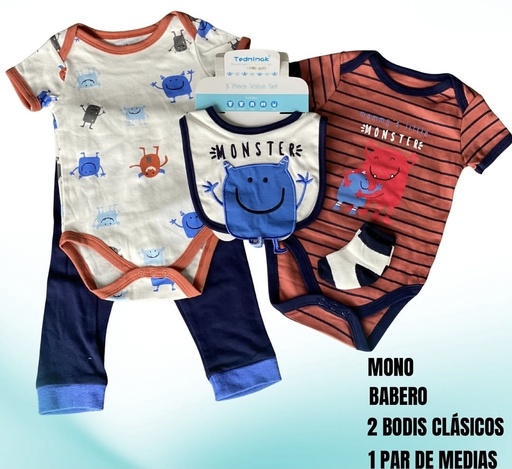 Tedmimak 5 Pcs  Set Boys