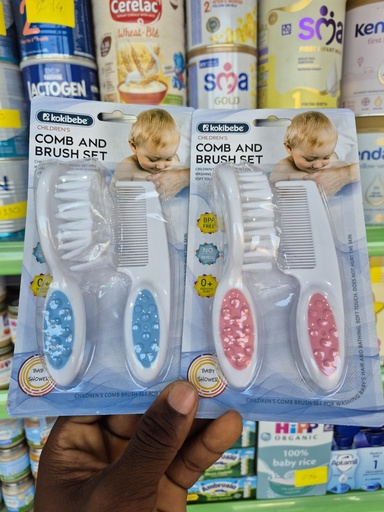 Kokibebe Baby Care Kit Comb And Brush Set