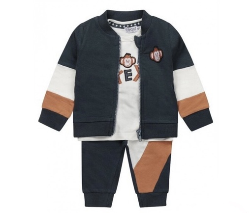 Dirkje 3pcs Set Outfit- Monkey 