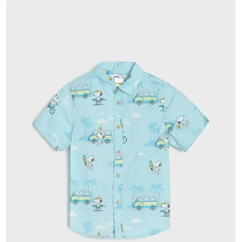 Sinsay Summer Shirt-Peanuts