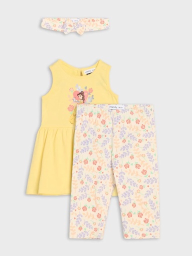 Belle Floral 3-Piece Baby Outfit Set