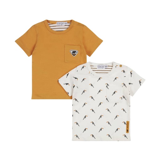 Dirkje T-shirt 2Piece set- Camel