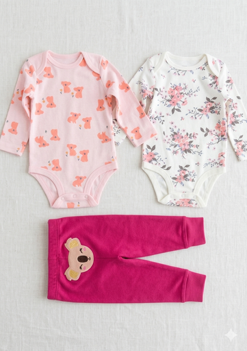 Carter's 3pcs Set Girls 