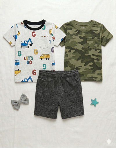 Carter's 3pcs Set Boys(12m) 