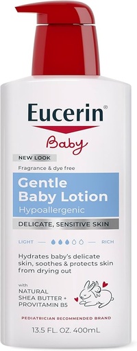 Eucerin Gentle Baby Lotion 13.5 Oz (400ml)