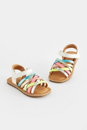 Next Rose Gold Glitter Sandals 