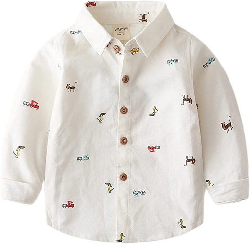 Wapypy Boys Long Sleeve Shirt 