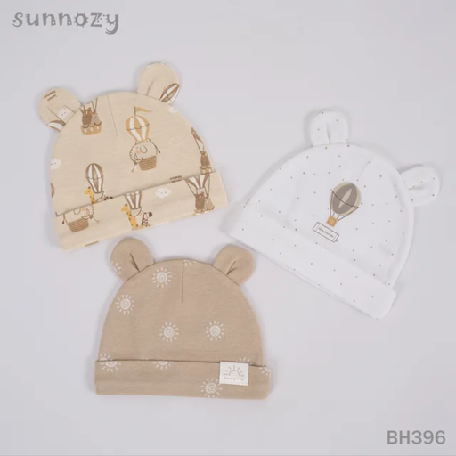 Sunnozy Baby Boys 3pcs Set Hats 
