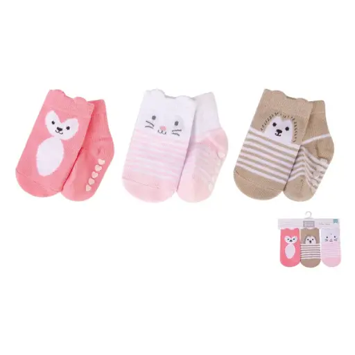 Baby Hudson 3Pcs Socks girls
