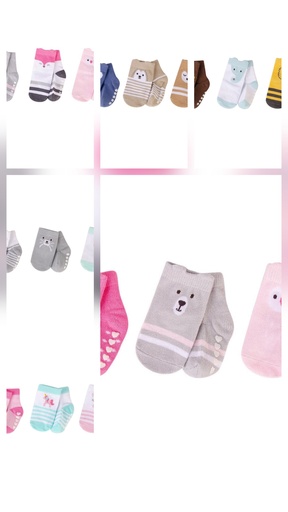 Baby Hudson 3Pcs Socks girls