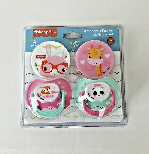 Fisher Price Orthodontic Pacifier 4Pcs Set
