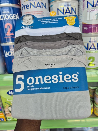 Gerber 5 in 1 Sleeveless Onesies 