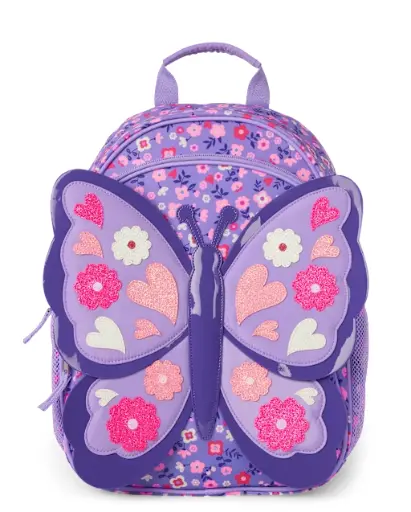 Girls Butterfly Back pack
